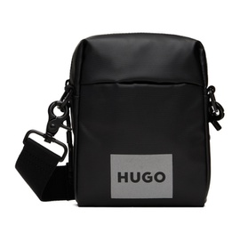 휴고 Hugo Black Reporter Bag 241084M170005