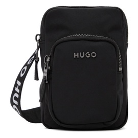 휴고 Hugo Black Mini Reporter Bag 241084M171004