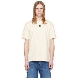 휴고 Hugo 오프화이트 Off-White Patch T-Shirt 241084M213035