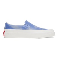 휴고 Hugo Blue Slip-On Sneakers 241084M237036