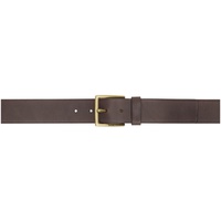BOSS Brown Leather Belt 241085M131003