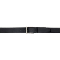 BOSS Black Leather Pin Buckle Belt 241085M131008