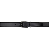 BOSS Black Vegetable-Tanned Leather Belt 241085M131020