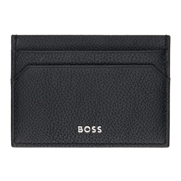  BOSS Black Logo Lettering Card Holder 241085M163003