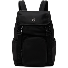 BOSS Black Double Monogram Backpack 241085M166021