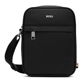 BOSS Black Structured Reporter Bag 241085M170015