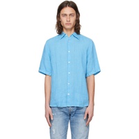 BOSS Blue Regular-Fit Shirt 241085M192040