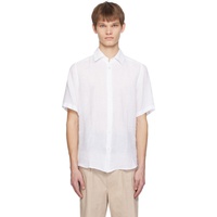BOSS White Regular-Fit Shirt 241085M192042