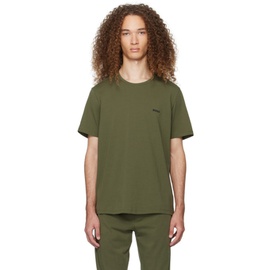 BOSS Green Embroidered T-Shirt 241085M213010