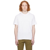 BOSS White Embroidered T-Shirt 241085M213011