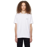 BOSS White Bonded T-Shirt 241085M213043