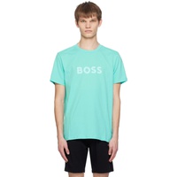 BOSS Blue Crewneck T-Shirt 241085M213052