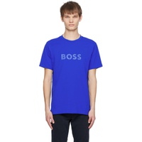 BOSS Blue Crewneck T-Shirt 241085M213053