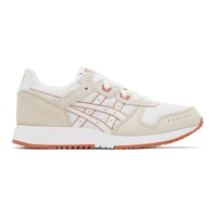 Asics White & Beige Lyte Classic Sneakers 241092F128026