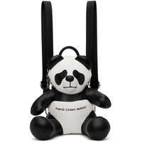 펑첸왕 Feng Chen Wang Black & White Panda Backpack 241107M166000