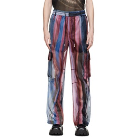 펑첸왕 Feng Chen Wang Multicolor Rainbow Cargo Pants 241107M188000