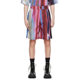 펑첸왕 Feng Chen Wang Multicolor Rainbow Shorts 241107M193000
