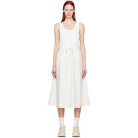 몽클레어 Moncler White Paneled Midi Dress 241111F054000
