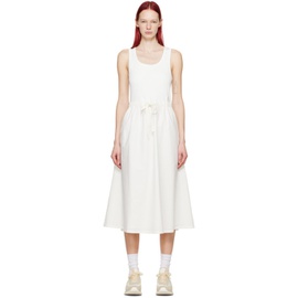 몽클레어 Moncler White Paneled Midi Dress 241111F054000