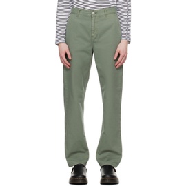 칼하트 Carhartt Work In Progress Green Pierce Trousers 241111F069019