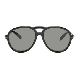 몽클레어 Moncler Black Peake Sunglasses 241111M134014