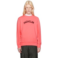 몽클레어 Moncler Pink Printed Sweatshirt 241111M204006