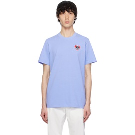 몽클레어 Moncler Blue Heart T-Shirt 241111M213047