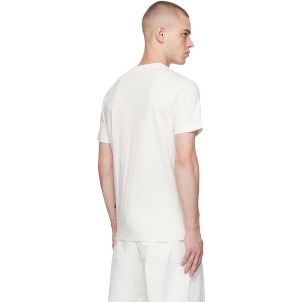 몽클레어 몽클레어 Moncler 오프화이트 Off-White Flocked T-Shirt 241111M213052