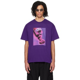 칼하트 Carhartt Work In Progress Purple Tube T-Shirt 241111M213077