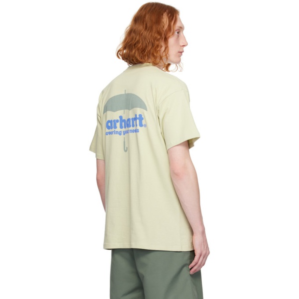 칼하트 칼하트 Carhartt Work In Progress Green Covers T-Shirt 241111M213091