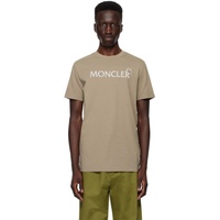몽클레어 Moncler Brown Patch T-Shirt 241111M213130