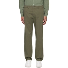 노스 프로젝트 NORSE PROJECTS Green Aros Regular Trousers 241116M191007