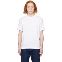 노스 프로젝트 NORSE PROJECTS White Johannes T-Shirt 241116M213006