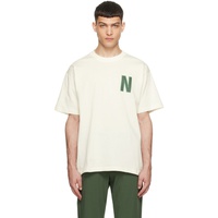 노스 프로젝트 NORSE PROJECTS 오프화이트 Off-White Simon T-Shirt 241116M213019