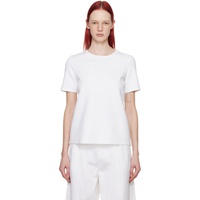맥스마라 Max Mara White Fianco T-Shirt 241118F110005