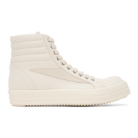 릭 오웬스 다크쉐도우 릭 오웬스 Rick Owens DRKSHDW 오프화이트 Off-White Vintage High Sneaks Sneakers 241126M236027