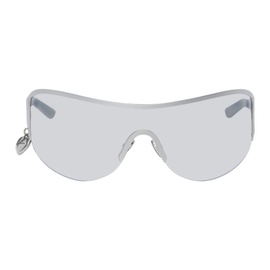 아크네 스튜디오 Acne Studios Silver Metal Frame Sunglasses 241129F005001