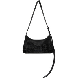 아크네 스튜디오 Acne Studios Black Platt Mini Shoulder Bag 241129F048038