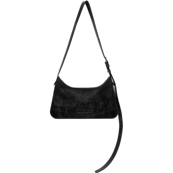 아크네스튜디오 아크네 스튜디오 Acne Studios Black Platt Mini Shoulder Bag 241129F048038