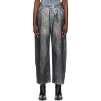 아크네 스튜디오 Acne Studios Silver Super Baggy-Fit Jeans 241129F069047