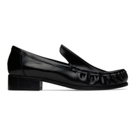 아크네 스튜디오 Acne Studios Black Leather Loafers 241129F121000