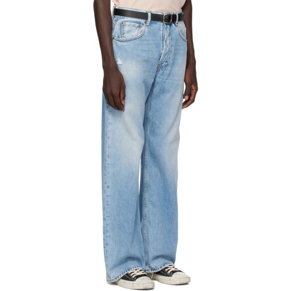 아크네스튜디오 아크네 스튜디오 Acne Studios Blue Loose Fit Jeans 241129M186021