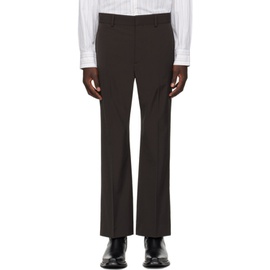 아크네 스튜디오 Acne Studios Brown Tailored Trousers 241129M191021