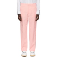 아크네 스튜디오 Acne Studios Pink Three-Pocket Trousers 241129M191025