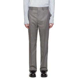 아크네 스튜디오 Acne Studios Gray Tailored Trousers 241129M191035