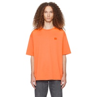 아크네 스튜디오 Acne Studios Orange Patch T-Shirt 241129M213007