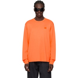 아크네 스튜디오 Acne Studios Orange Regular Longsleeve T-Shirt 241129M213019