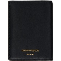 커먼 프로젝트 Common Projects Black Card Holder Wallet 241133M164003
