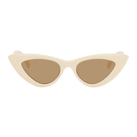 Le Specs 오프화이트 Off-White Hypnosis Sunglasses 241135F005017
