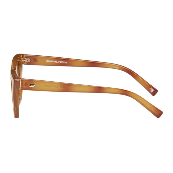  Le Specs Tortoiseshell Velodrome Sunglasses 241135F005025